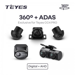 Камеры кругового обзора Teyes 360+ADAS для CC4 Pro..