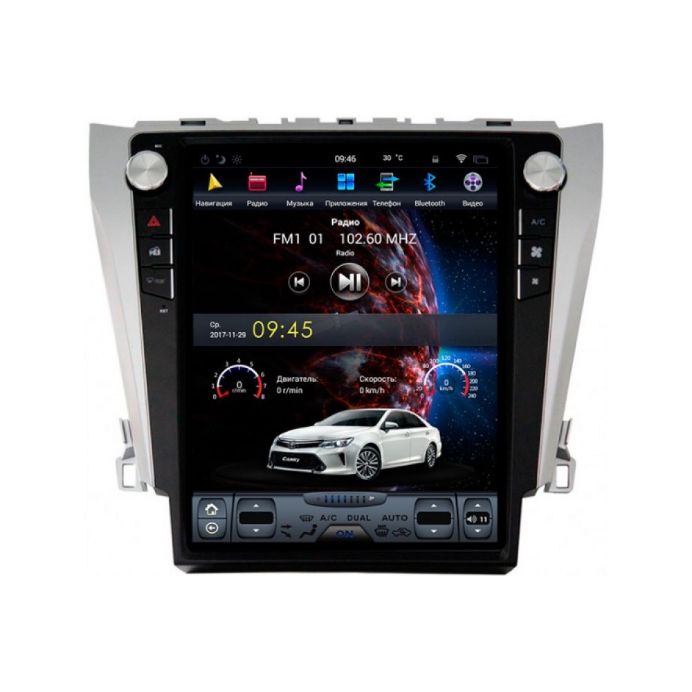 Tesla Style iSun Toyota Camry 50/55 2011-2016