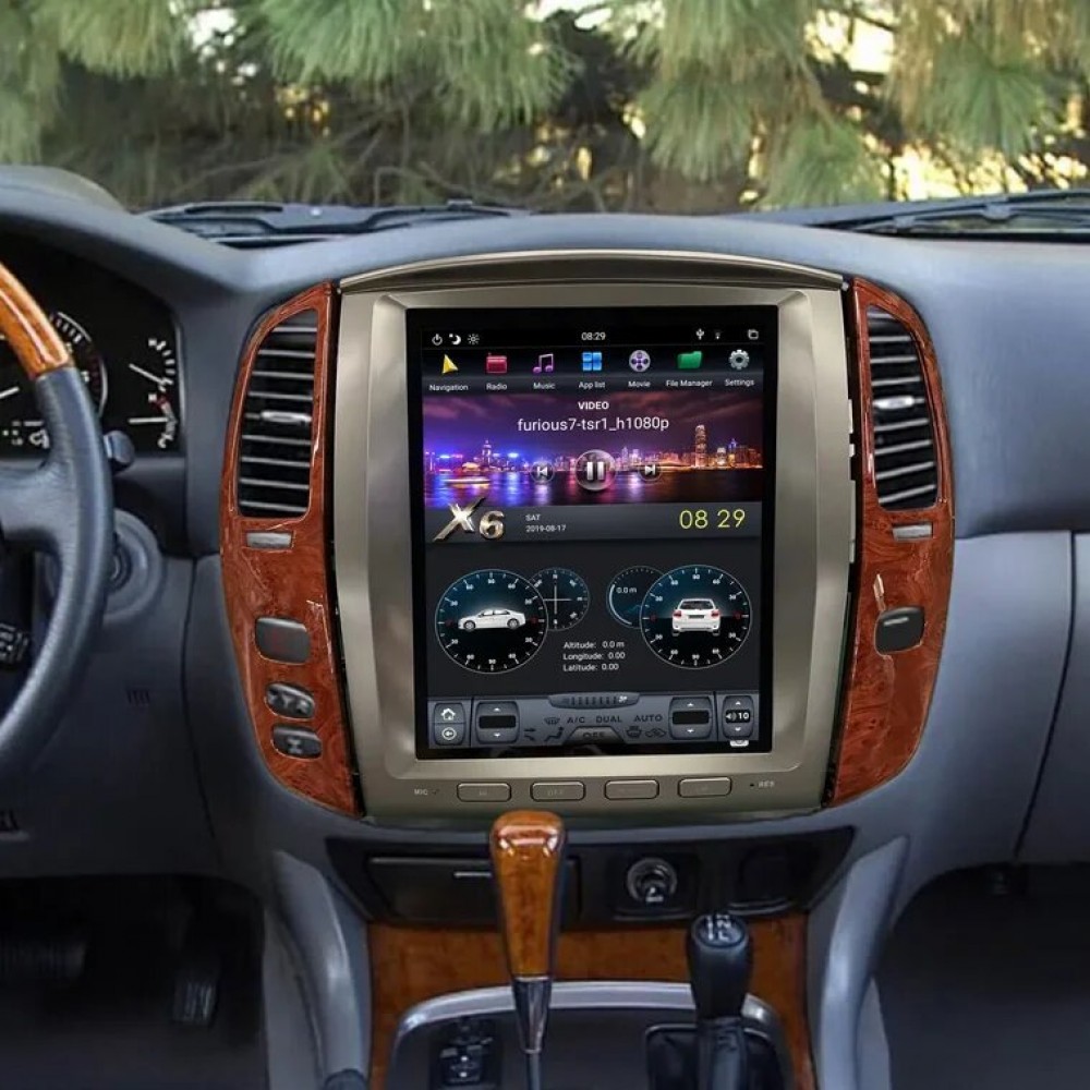 Tesla Style iSun Lexus LX470 2/32