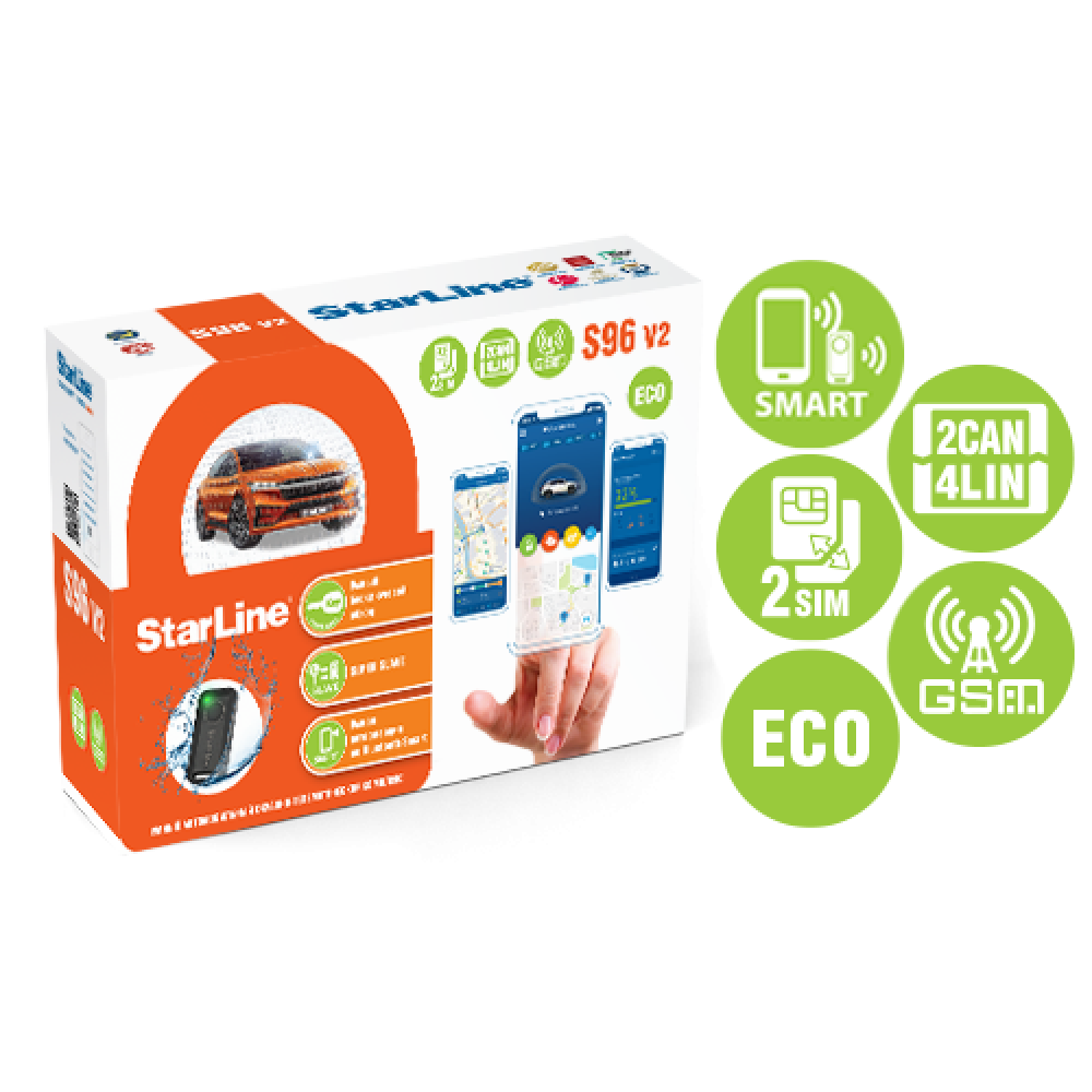 StarLine S96 v2 BT GSM ECO