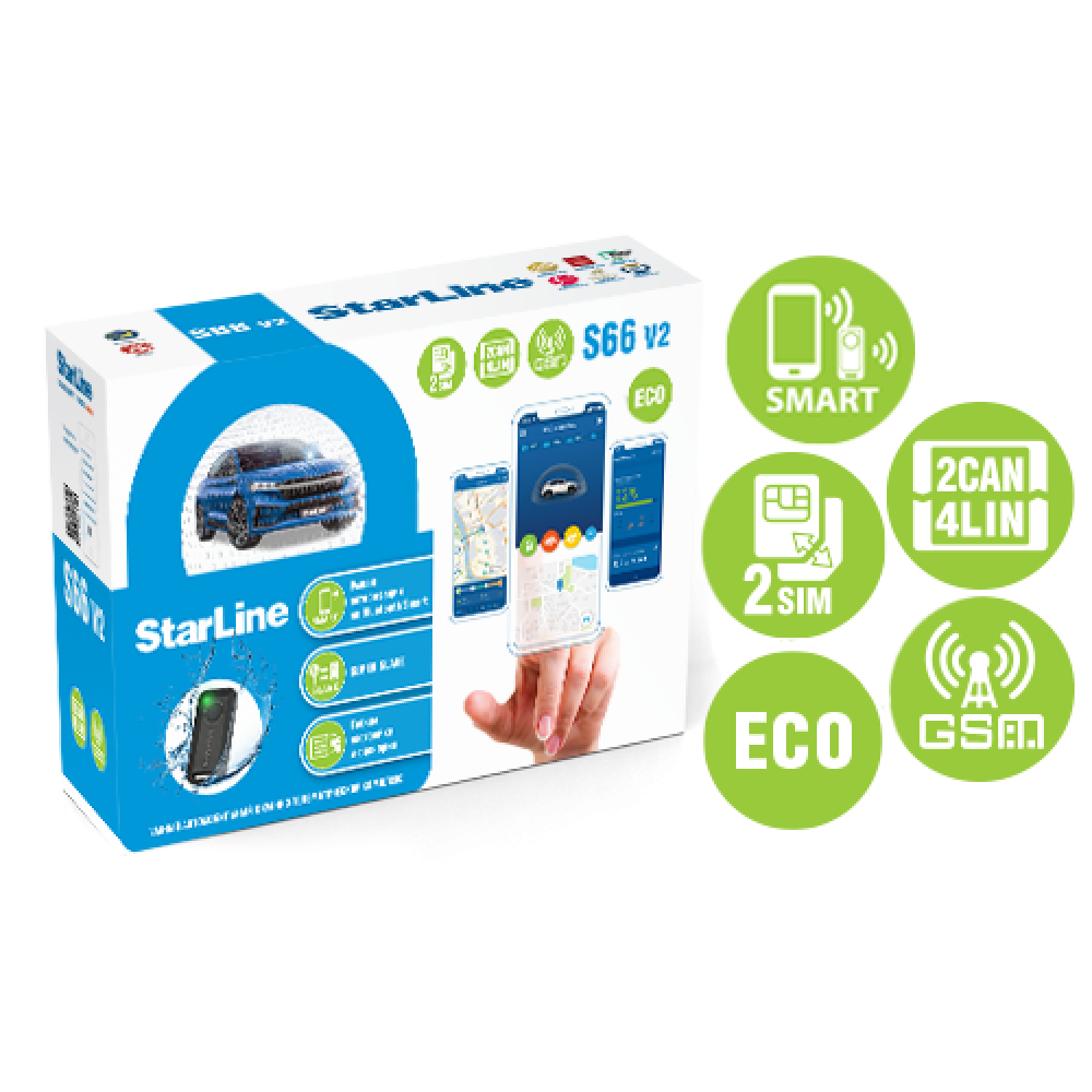 StarLine S66 v2 BT ECO